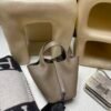 Picotin Lock Clemence Silver Hardware 18cm Full Handmade 8C Gri Elephant