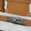 1721805714462 Hermes Birkin Cargo 25CM 2S Sesame Canvas/ Swift Leather Silver Hardware