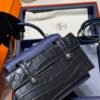 1722408084416 Hermes Epsom Kelly Doll Picto 73 Blue Saphir 89 Nior Crocodile skin Silver Hardware