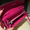 Hermes Epsom Leather Kelly To Go L3 Silver Hardware