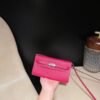 Hermes Epsom Leather Kelly To Go L3 Silver Hardware