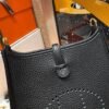 Tokyo Japan Hermes Evelyn Mini 17CM CK89 Black TC Leather Gold Hardware