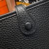 Tokyo Japan Hermes Evelyn Mini 17CM CK89 Black TC Leather Gold Hardware