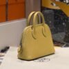Bangkok Thailand Hermes Mini Bolide 1S Fois Chever Leather Silver Hardware