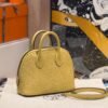 Bangkok Thailand Hermes Mini Bolide 1S Fois Chever Leather Silver Hardware