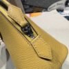 Bangkok Thailand Hermes Mini Bolide 1S Fois Chever Leather Silver Hardware