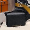 Dubai UAE Hermes Geta New Bag CK89 Noir Mysore Chever Leather Gold Hardware