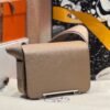 Full Handmade Hermes Geta Bags Chever Leather CK18 Etoupe Silver Hardware