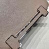 Full Handmade Hermes Geta Bags Chever Leather CK18 Etoupe Silver Hardware