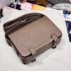 Full Handmade Hermes Geta Bags Chever Leather CK18 Etoupe Silver Hardware