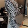 Full Handmade Hermes Geta Bags Chever Leather CK18 Etoupe Silver Hardware