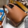 Hermes Picotin 18CM Clememce Leather CK37 Gold Hong Kong Gold Hardware
