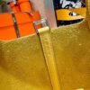 Luxury Hermes Picotin 18CM Bag Clememce Leather 1Z Jaune Poussin Silver Hardware Luxury Hermes Picotin 18CM Bag Clememce Leather 1Z Jaune Poussin Silver Hardware