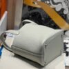 Hermes Picotin TC Leather 0V Gris Ciment Silver Hardware 18CM Full Handmade