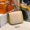 img_2833 Hermes Constance 18CM Women's Bag 9Y Chever Leather Gold Hardware Full Handmade