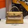 img_2854 Hermes Mini Kelly 9Y Chever Leather 19CM Gold Hardware Full Handmade
