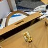 img_2856 Hermes Mini Kelly 9Y Chever Leather 19CM Gold Hardware Full Handmade