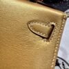 img_2858 Hermes Mini Kelly 9Y Chever Leather 19CM Gold Hardware Full Handmade