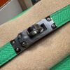 Kelly 25CM 0Z Vert Comics Epsom Leather Silver Hardware French Handmade Perfect Quality