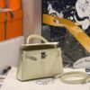Mini Kelly ll i8 Jaune Milton Epsom Leather Silver Hardware Perfect Quality Mini Kelly ll i8 Jaune Milton Epsom Leather Silver Hardware Perfect Quality