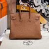 Birkin 25CM CK37 Gold Togo Leather Silver Hardware French Handmade Perfect Quality