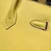 Birkin 25CM 1Z Jaune Poussin Swift Leather Gold Hardware French Handmade Perfect Quality