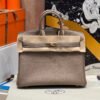 Birkin 25CM CK18 Etoupe Togo Leather Gold Hardware French Handmade Perfect Quality