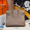 Birkin 25CM CK18 Etoupe Togo Leather Gold Hardware French Handmade Perfect Quality