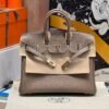 Birkin 25CM CK18 Etoupe Togo Leather Gold Hardware French Handmade Perfect Quality