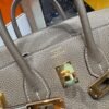 Birkin 25CM CK18 Etoupe Togo Leather Gold Hardware French Handmade Perfect Quality