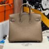 Birkin 25CM CK18 Etoupe Swift Leather Gold Hardware French Handmade Perfect Quality Birkin 25CM CK18 Etoupe Swift Leather Gold Hardware French Handmade Perfect Quality
