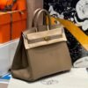 Birkin 25CM CK18 Etoupe Swift Leather Gold Hardware French Handmade Perfect Quality Birkin 25CM CK18 Etoupe Swift Leather Gold Hardware French Handmade Perfect Quality