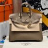Birkin 25CM CK18 Etoupe Swift Leather Gold Hardware French Handmade Perfect Quality Birkin 25CM CK18 Etoupe Swift Leather Gold Hardware French Handmade Perfect Quality