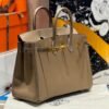 Birkin 25CM CK18 Etoupe Swift Leather Gold Hardware French Handmade Perfect Quality Birkin 25CM CK18 Etoupe Swift Leather Gold Hardware French Handmade Perfect Quality