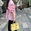 Birkin 25CM 1Z Jaune Poussin Togo Leather Gold Hardware French Handmade Perfect Quality