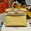 Birkin 25CM 1Z Jaune Poussin Togo Leather Gold Hardware French Handmade Perfect Quality