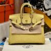 Birkin 25CM 1Z Jaune Poussin Togo Leather Gold Hardware French Handmade Perfect Quality
