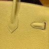 Birkin 25CM 1Z Jaune Poussin Togo Leather Gold Hardware French Handmade Perfect Quality