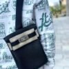 HAC A DOS CK89 Black Togo Leather Silver Hardware French Handmade Perfect Quality HAC A DOS CK89 Black Togo Leather Silver Hardware French Handmade Perfect Quality