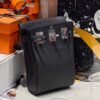 HAC A DOS CK89 Black Togo Leather Silver Hardware French Handmade Perfect Quality HAC A DOS CK89 Black Togo Leather Silver Hardware French Handmade Perfect Quality