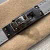 HERMÈS Birkin 25cm P0 Pantine Swift Leather & Canvas Silver Hardware – French Handmade